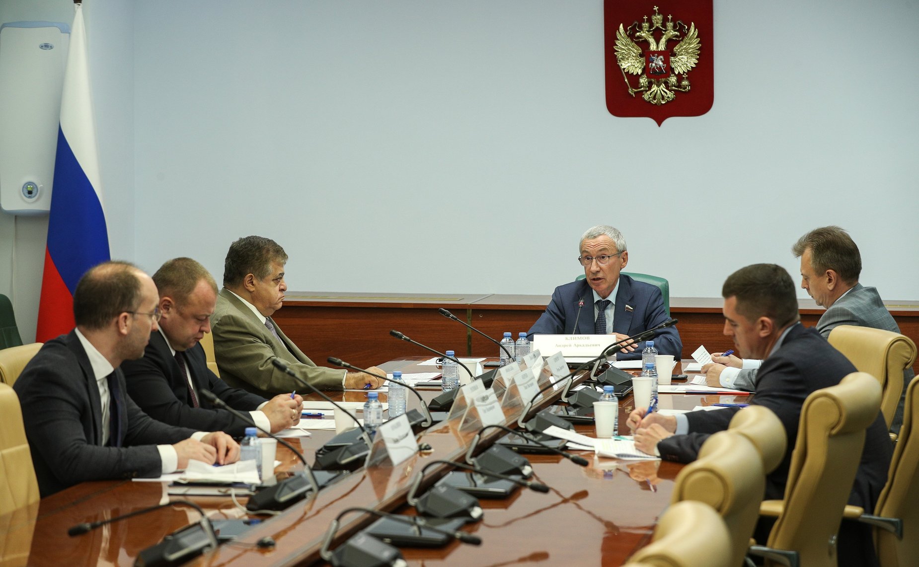 Совещание Временной комиссии СФ по защите государственного суверенитета и предотвращению вмешательства во внутренние дела РФ