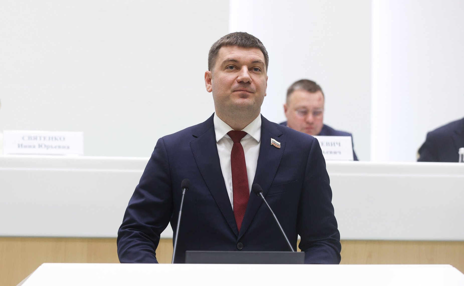 Заседание Палаты молодых законодателей при Совете Федерации