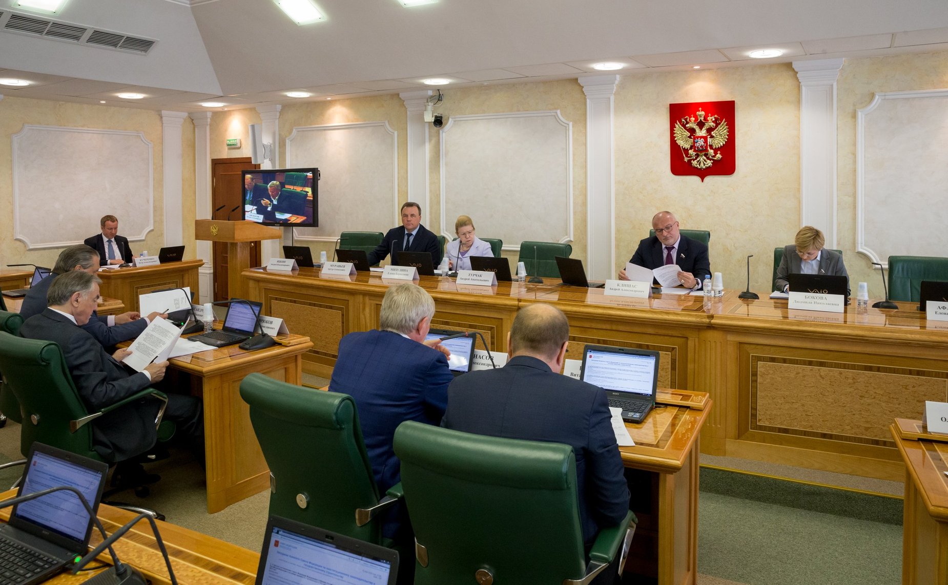 Заседание Комитета Совета Федерации по конституционному законодательству и государственному строительству