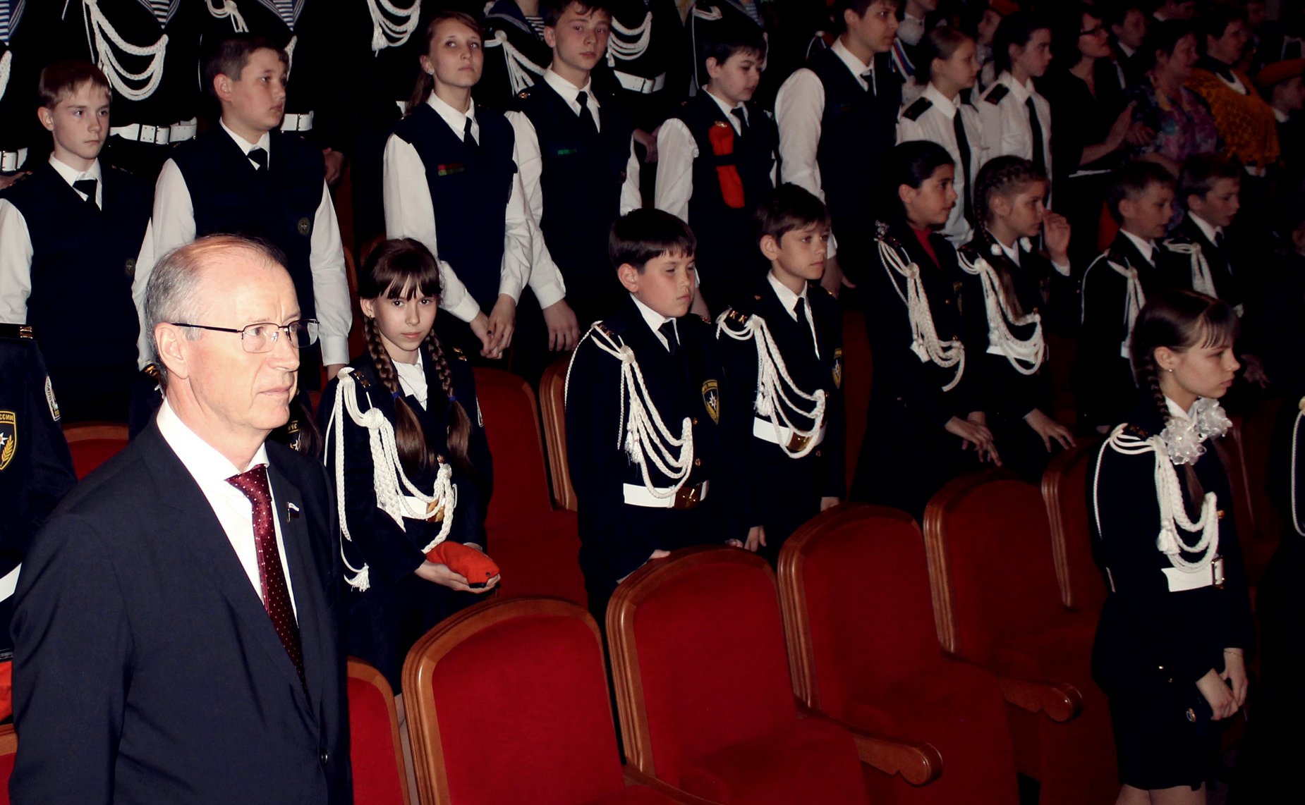 Николай Петрушкин принял участие в  V  республиканском слете кадетов региона «Во славу России» 6