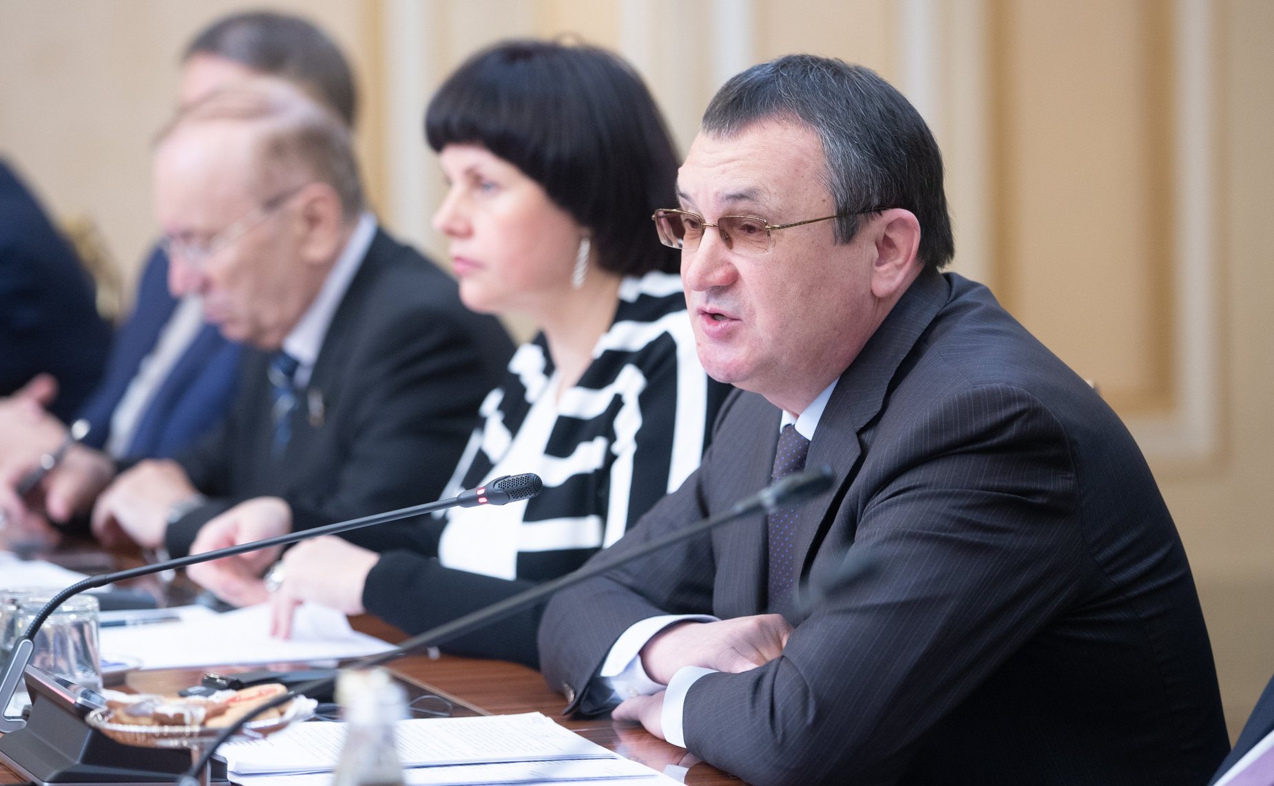 Встреча первого заместителя Председателя Совета Федерации Николая Федорова с председателем Комитета по вопросам внешней политики и обороны Стортинга Королевства Норвегия Анникен Хюитфельдт