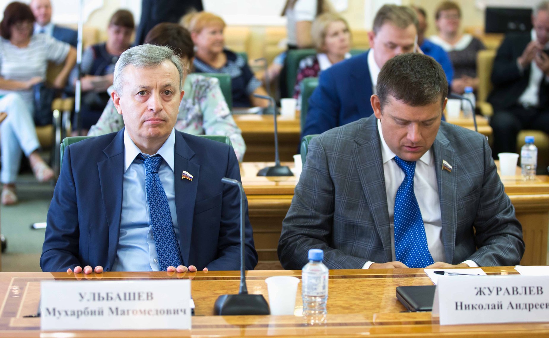 М. Ульбашев и Н. Журавлев