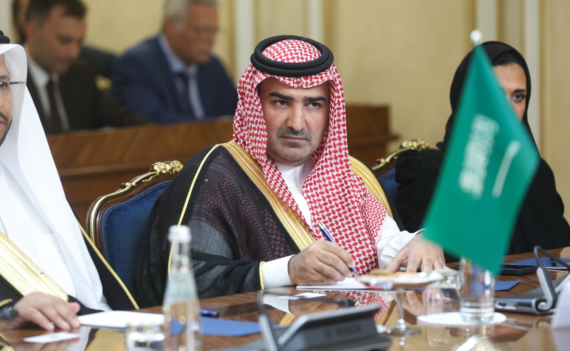 Встреча Председателя Совета Федерации Валентины Матвиенко с Министром по делам хаджа и умры Королевства Саудовская Аравия Тауфиком бен Фаузаном Ар-Рабиа