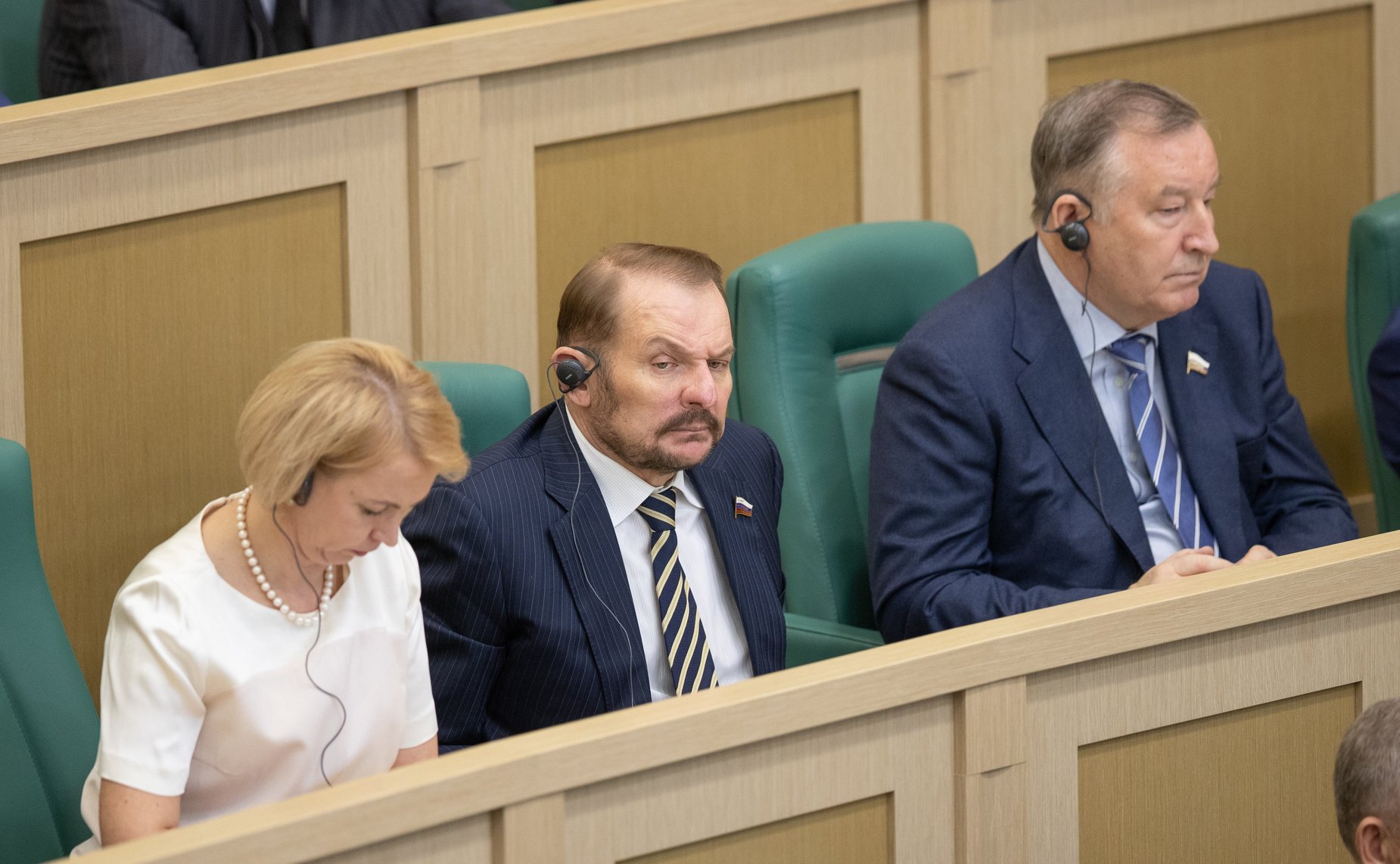 Выступление Президента Египта Абдельфаттаха Ас-Сиси в Совете Федерации