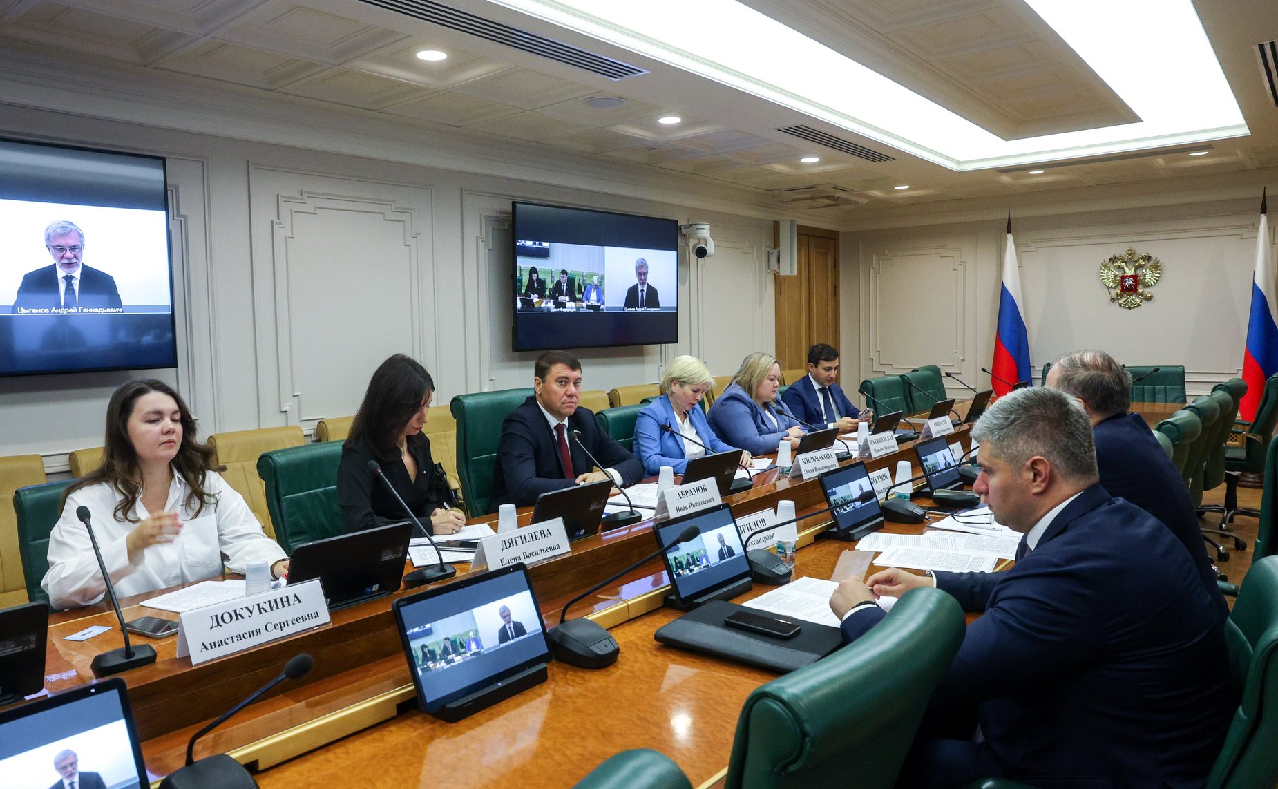 Круглый стол Комитета Совета Федерации по экономической политике совместно с Комитетом Совета Федерации по международным делам «Вопросы применения и совершенствования антимонопольного законодательства РФ в условиях санкционного давления»