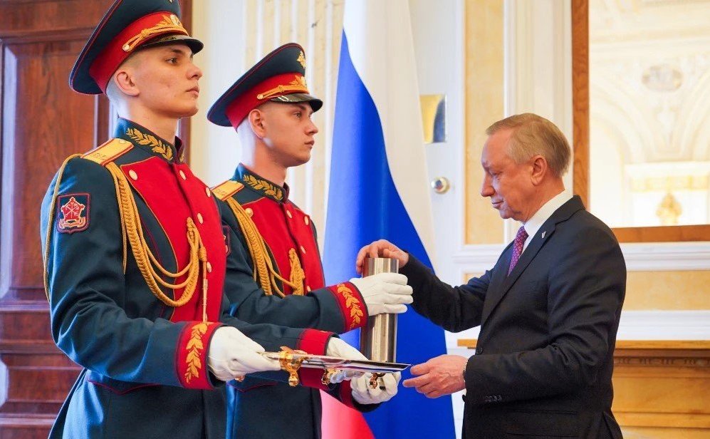 Александр Савин принял участие в церемонии закладки «Капсулы времени» в Мариинском дворце Санкт-Петербурга