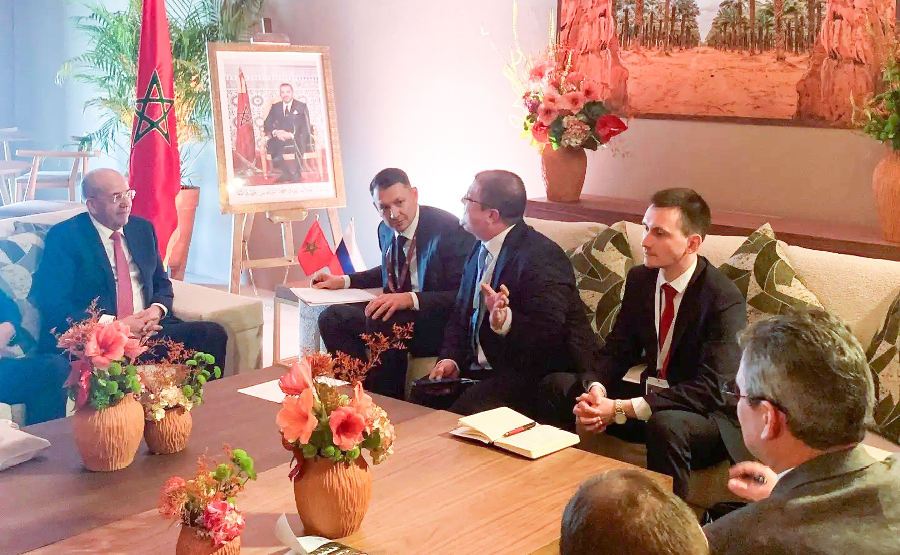 Встреча с Министром сельского хозяйства, морского рыболовства, развития сельских территорий, водоемов и лесных ресурсов Ахмедом Эль Буари