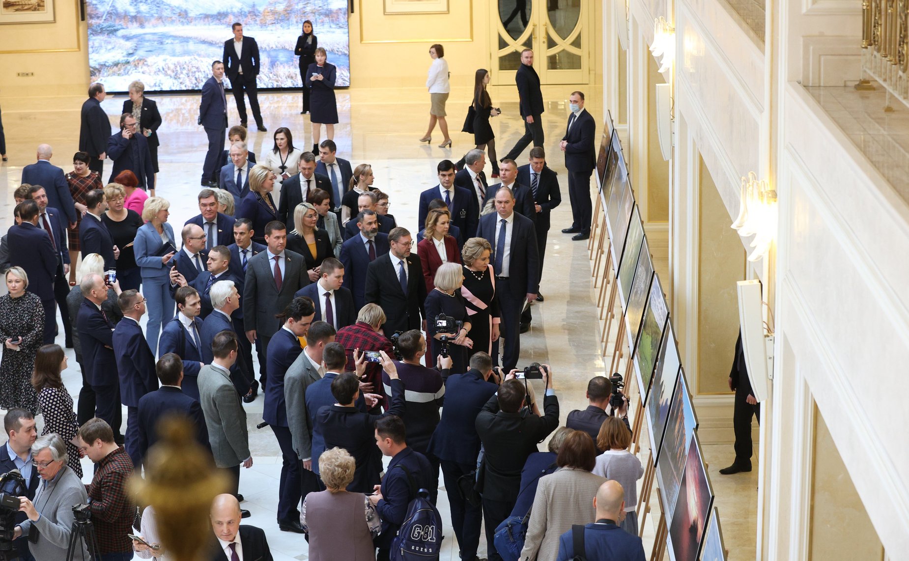 Открытие выставки «X Общероссийский фестиваль природы «Первозданная Россия». 10 лет летописи родной природы в фотографиях»