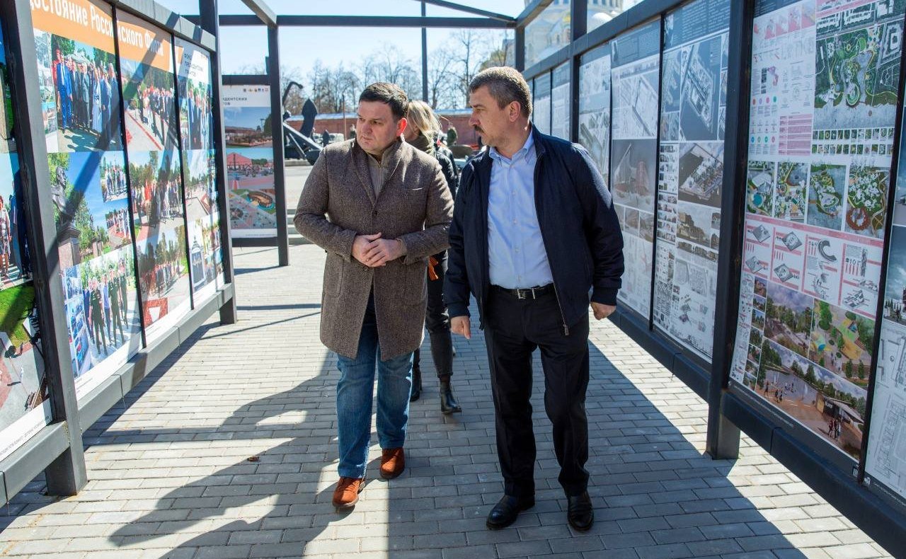 Сергей Перминов провел встречу с генеральным директором фонда «Кронштадтский Морской собор» Андреем Кононовым