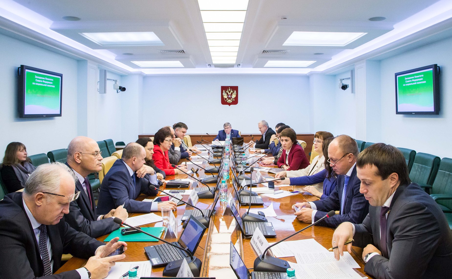 Заседание Комитета Совета Федерации по социальной политике
