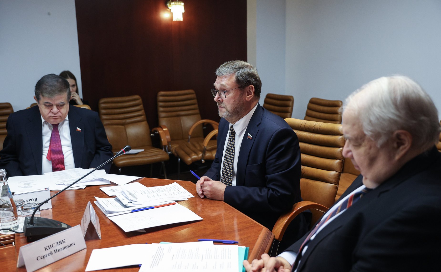 Константин Косачев провел первое заседание временной рабочей группы Совета Федерации по подготовке X Парламентского форума БРИКС