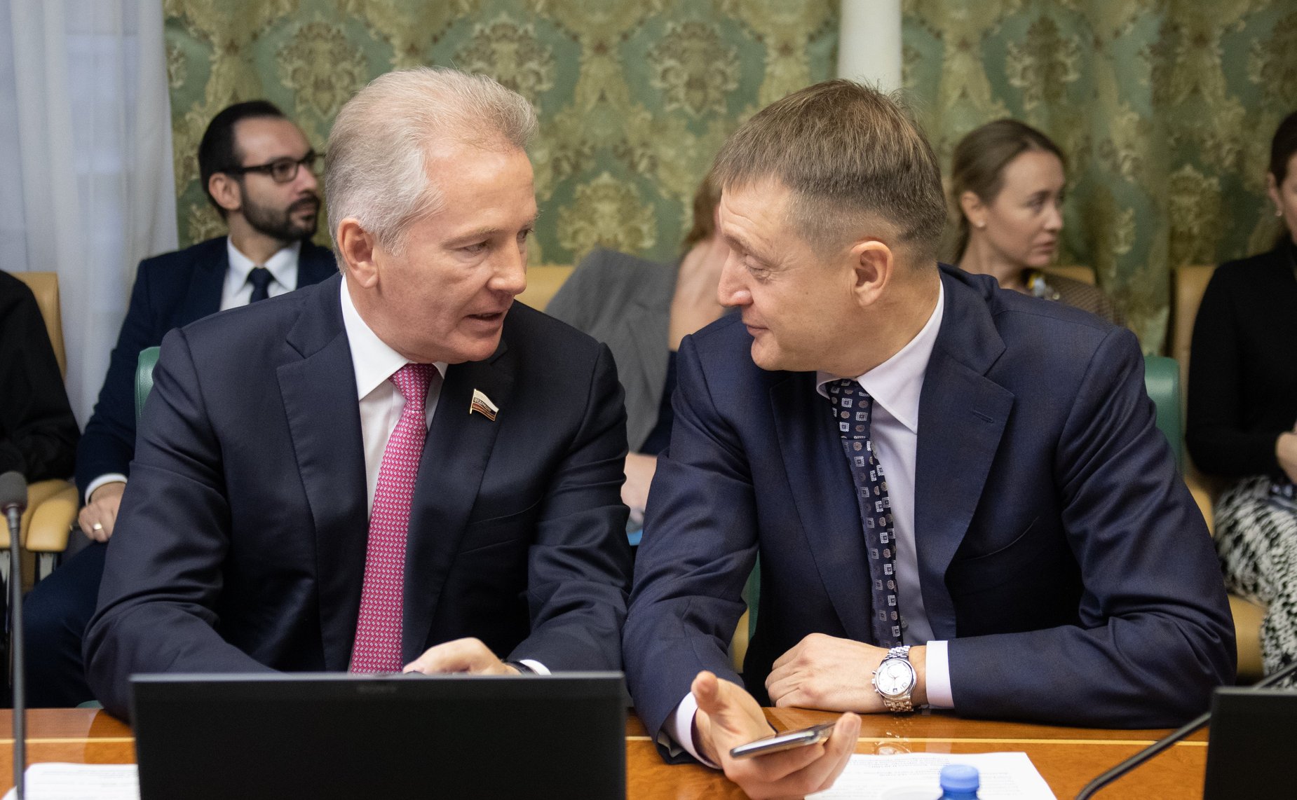 Валерий Пономарев и Олег Ткач