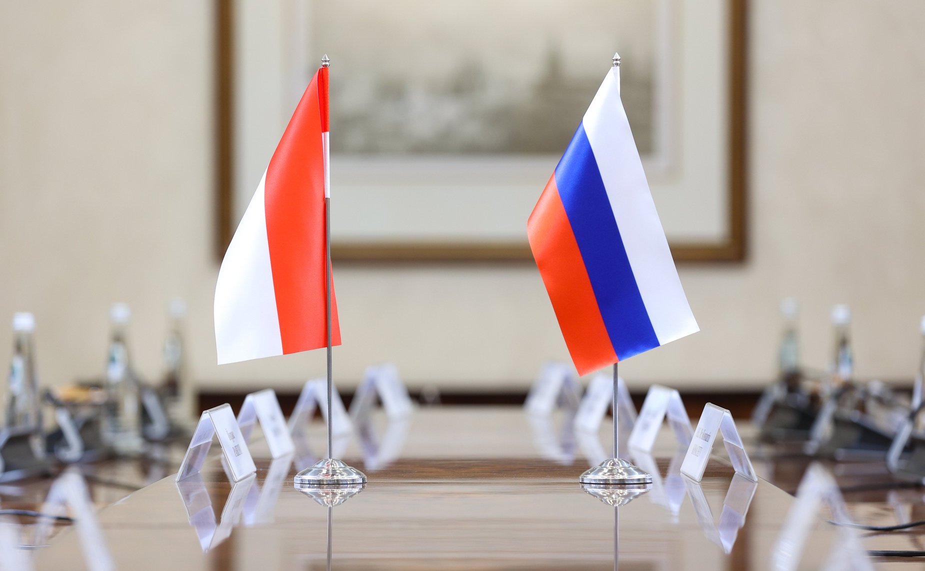 Валентина Матвиенко провела встречу с Председателем Совета представителей регионов Республики Индонезии Султаном Бактиаром Наджамундином