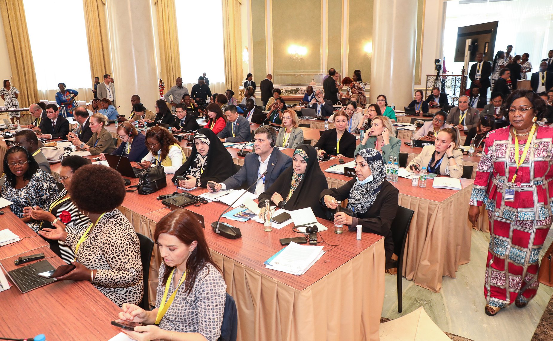 Инна Святенко в рамках 147-й Ассамблеи Межпарламентского союза приняла участие в тематической дискуссии «Женщины в политике: Продолжать действовать или уходить из политики?»