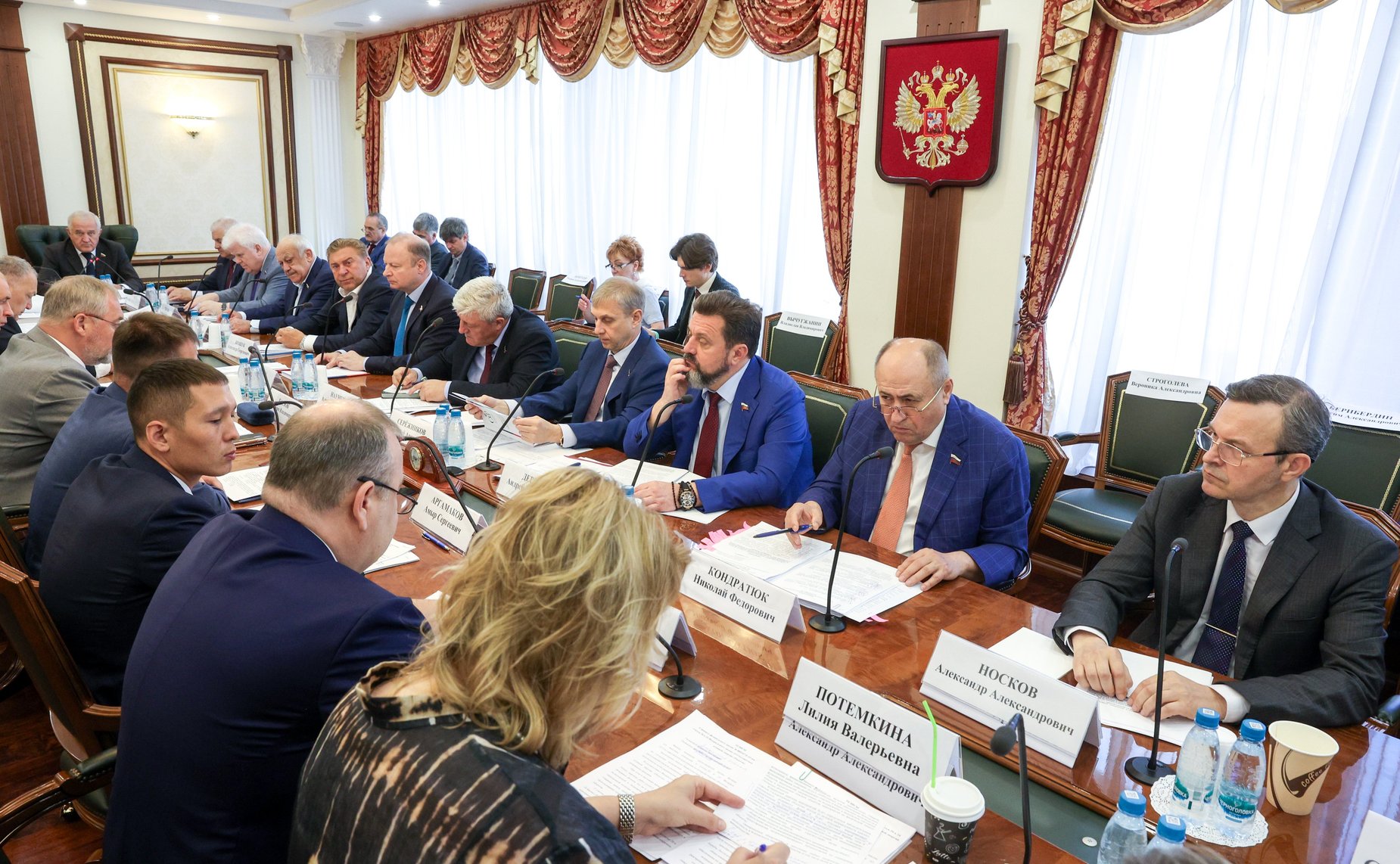 Заседание Комитета Совета Федерации по обороне и безопасности