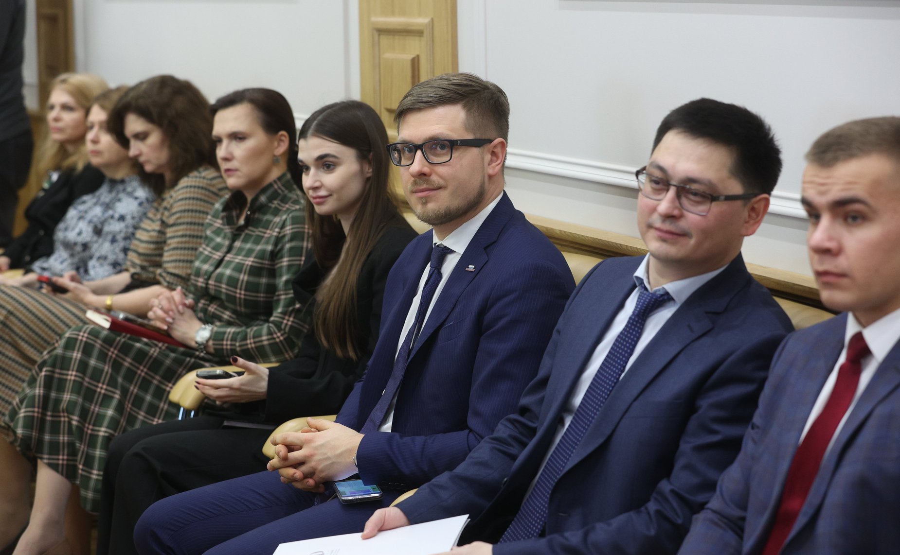 Встреча Председателя СФ Валентины Матвиенко с победителями Всероссийского конкурса молодежных авторских проектов и проектов в сфере образования «Моя страна- моя Россия»