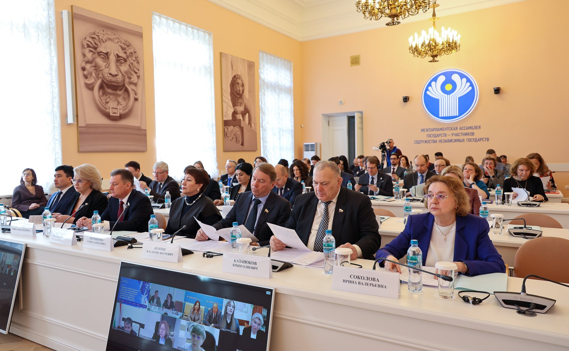 Сенаторы РФ приняли участие в заседании рабочей группы МПА СНГ по подготовке новой редакции Концепции общего миграционного пространства государств — участников СНГ