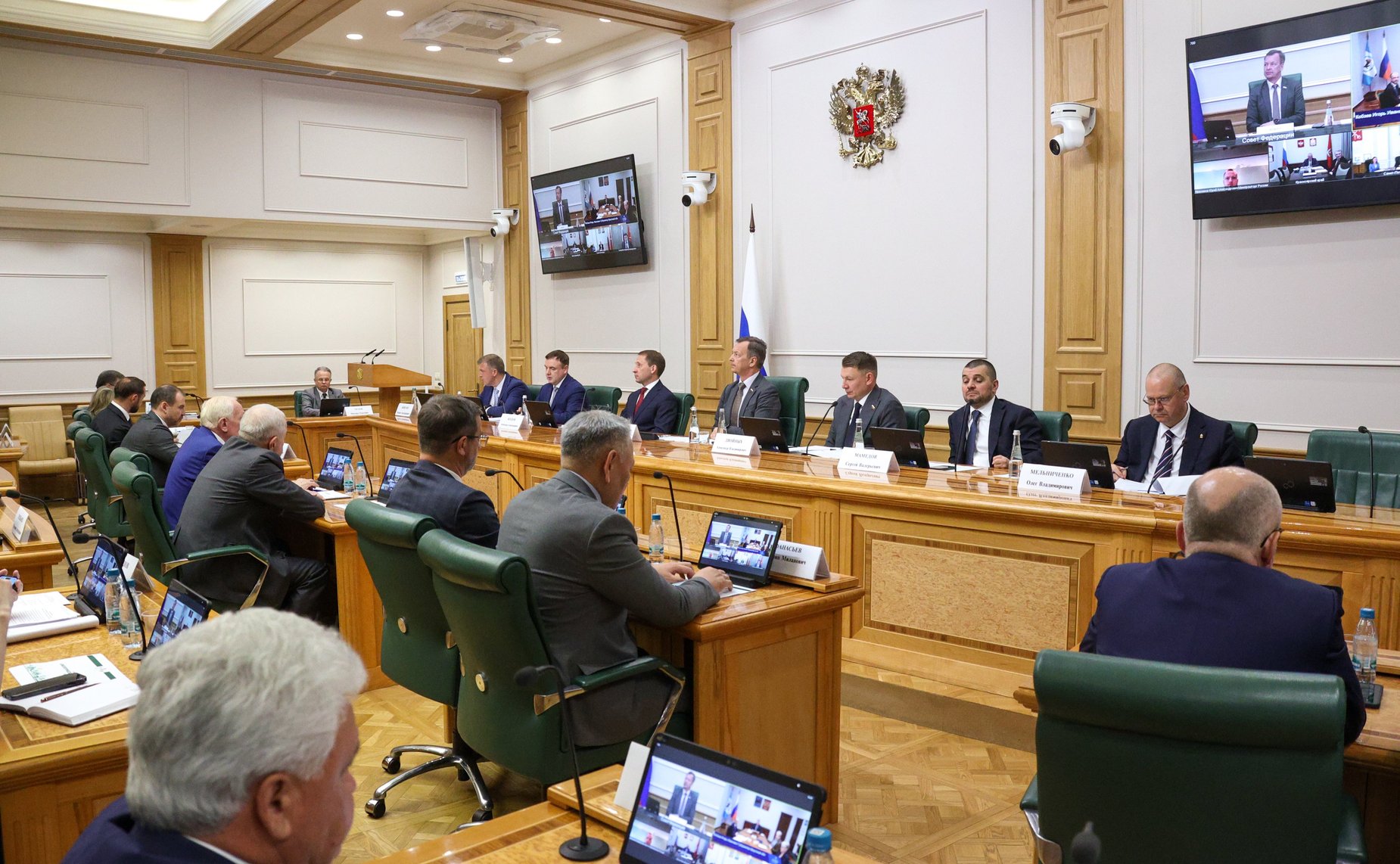 Парламентские слушания Комитета Совета Федерации по аграрно-продовольственной политике и природопользованию «О ходе реализации национального проекта «Экологическое благополучие»»