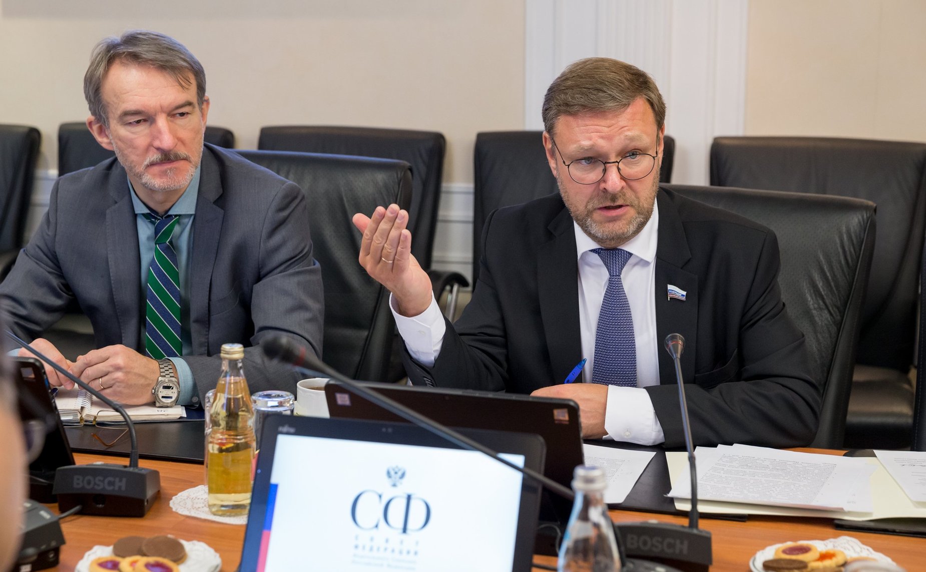 Встреча К. Косачева с Послом Японии в РФ