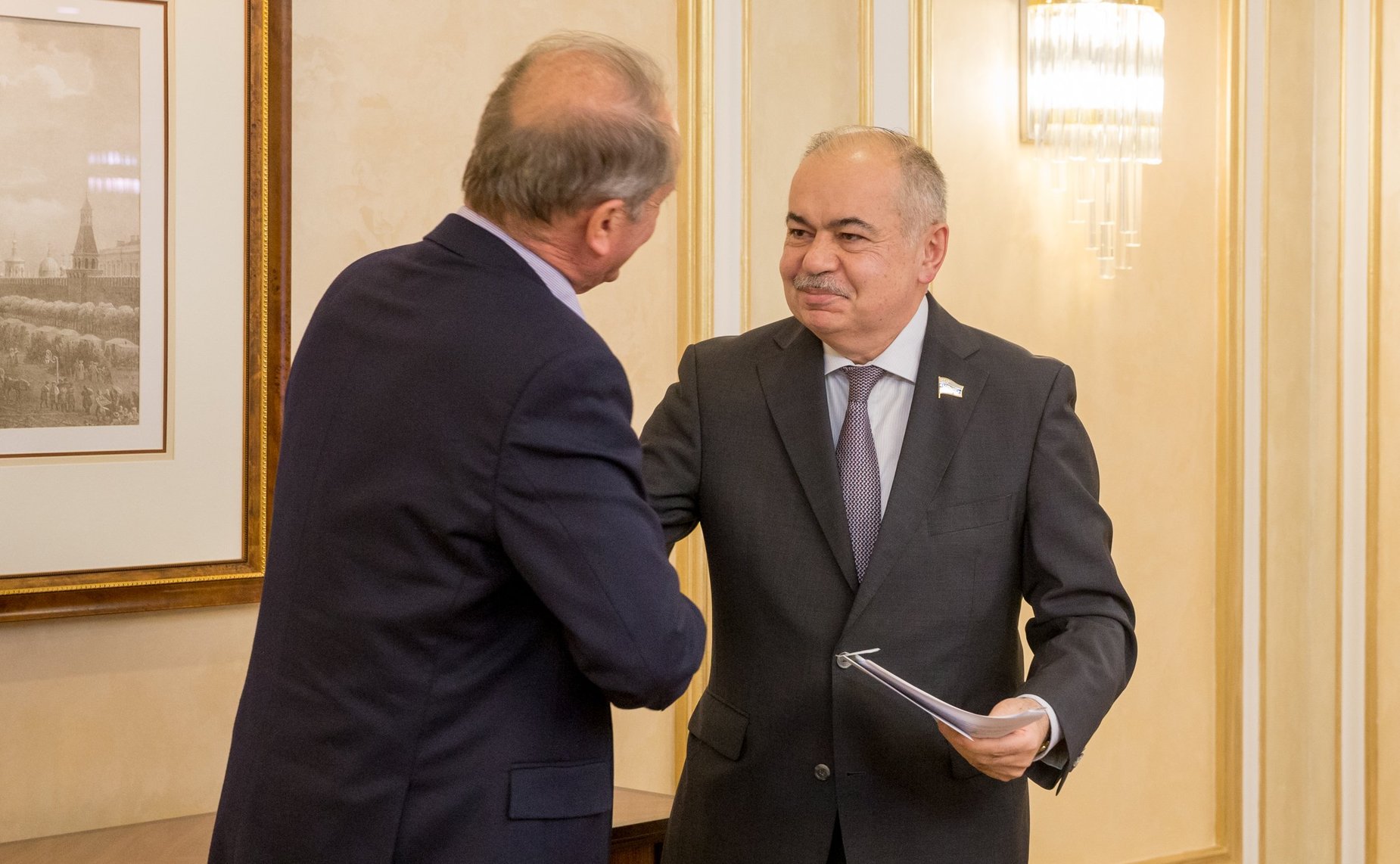 Заседание групп по сотрудничеству Совета Федерации и Сената Французской Республики