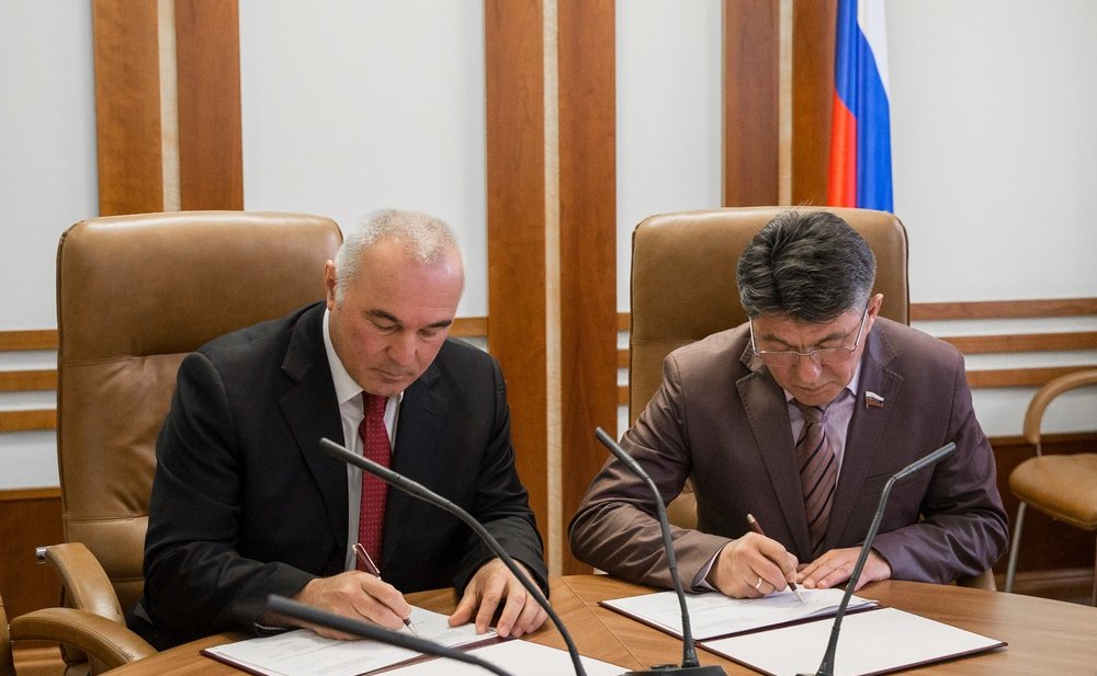 Заседание Комиссии по сотрудничеству Совета Федерации Федерального Собрания России и Народного Собрания – Парламента Республики Абхазия