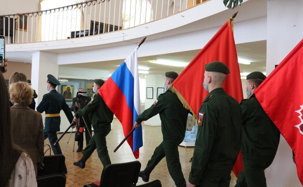 Сергей Березкин принял участие в церемонии посвящения школьников в юнармейцы