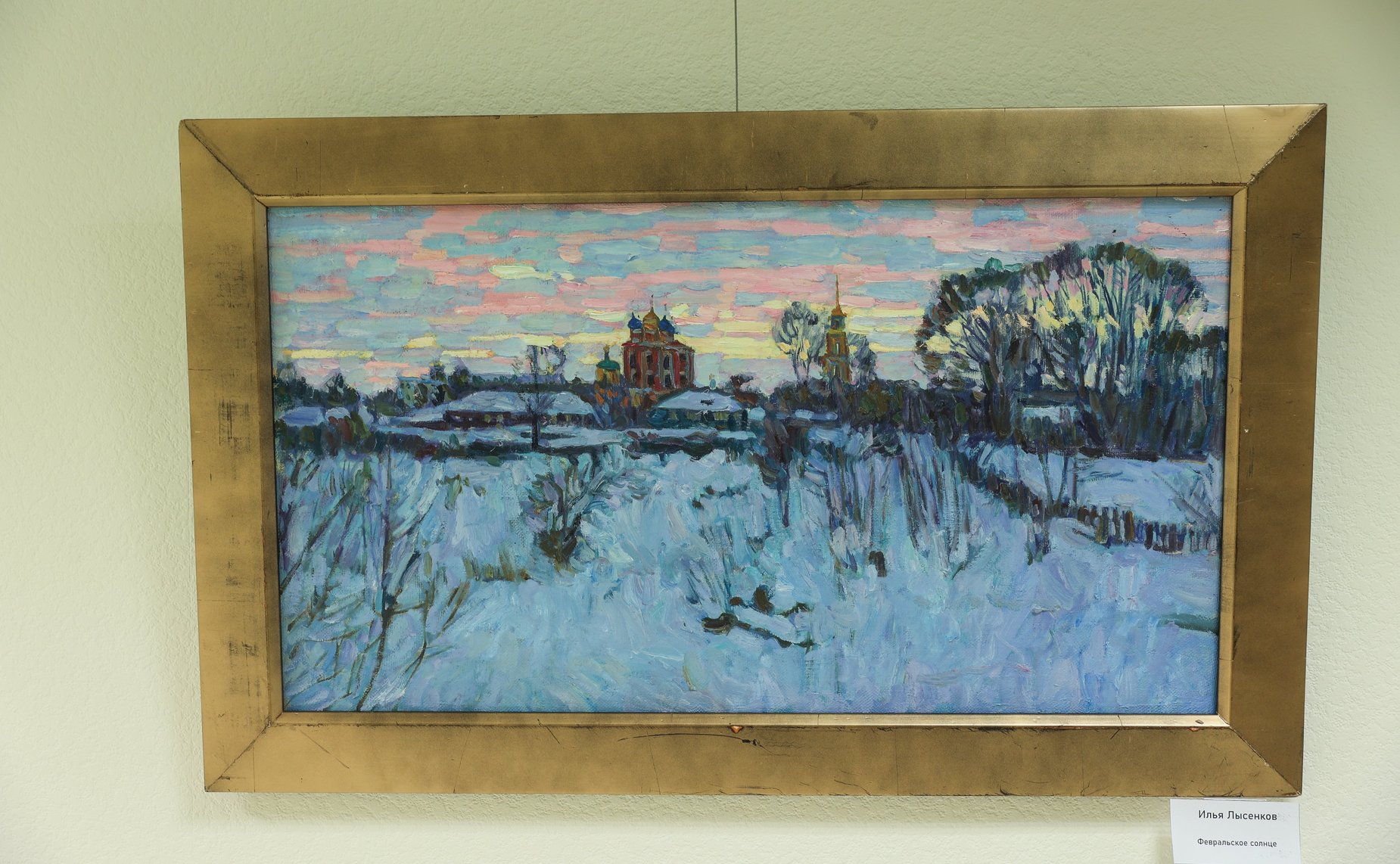 Открытие в Совете Федерации выставки художника-живописца Ильи Лысенкова «Под небом одним»