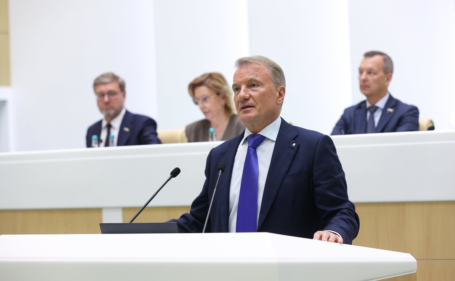 Президент, председатель правления публичного акционерного общества «Сбербанк России» Герман Греф