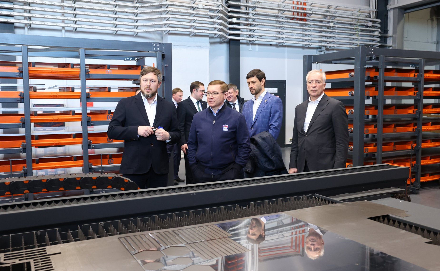 Первый заместитель Председателя Совета Федерации Владимир Якушев осмотрел Особую экономическую зону (ОЭЗ) «Томск»