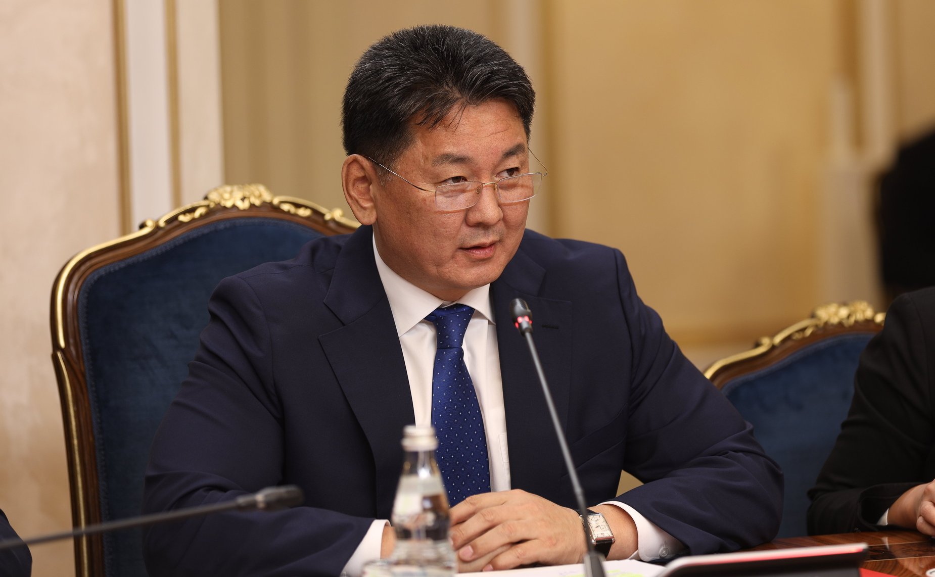 Встреча Председателя Совета Федерации Валентины Матвиенко с Президентом Монголии Ухнагийн Хурэлсухом