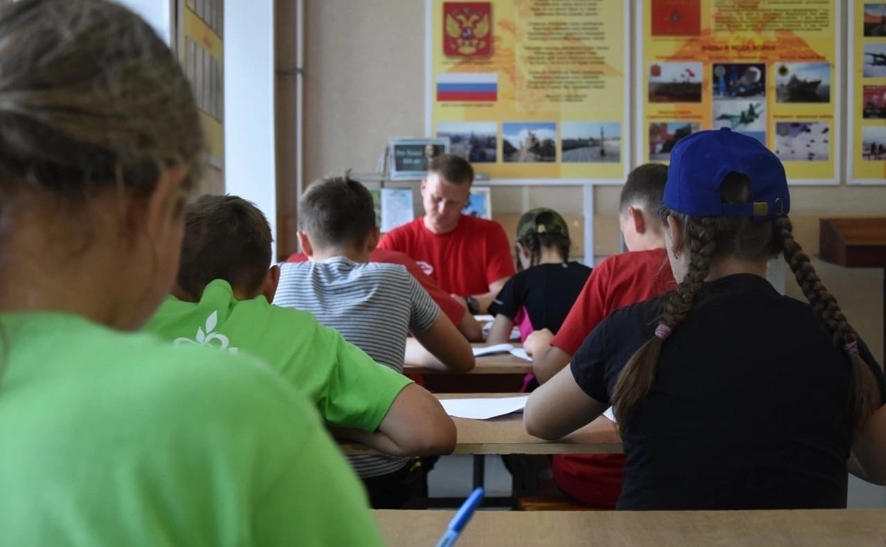 Торжественное открытие детско-юношеской военно-спортивной игре «Zарница» в городе Смоленск