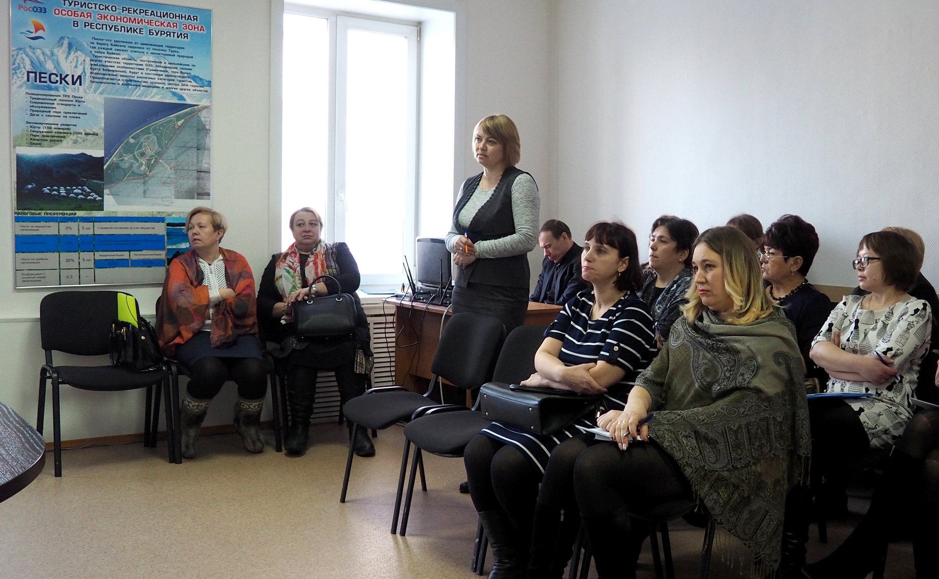 Встреча Вячеслава Наговицына с депутатами и главами поселений Прибайкальского района