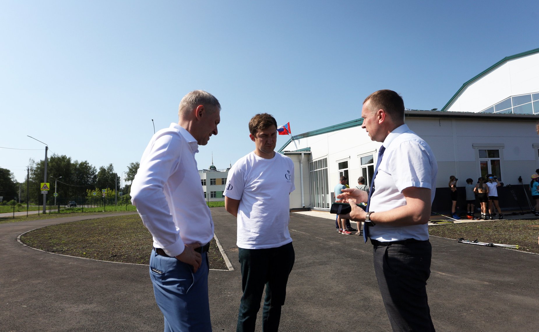 Сенаторы посетили новый модульный универсальный ФОК