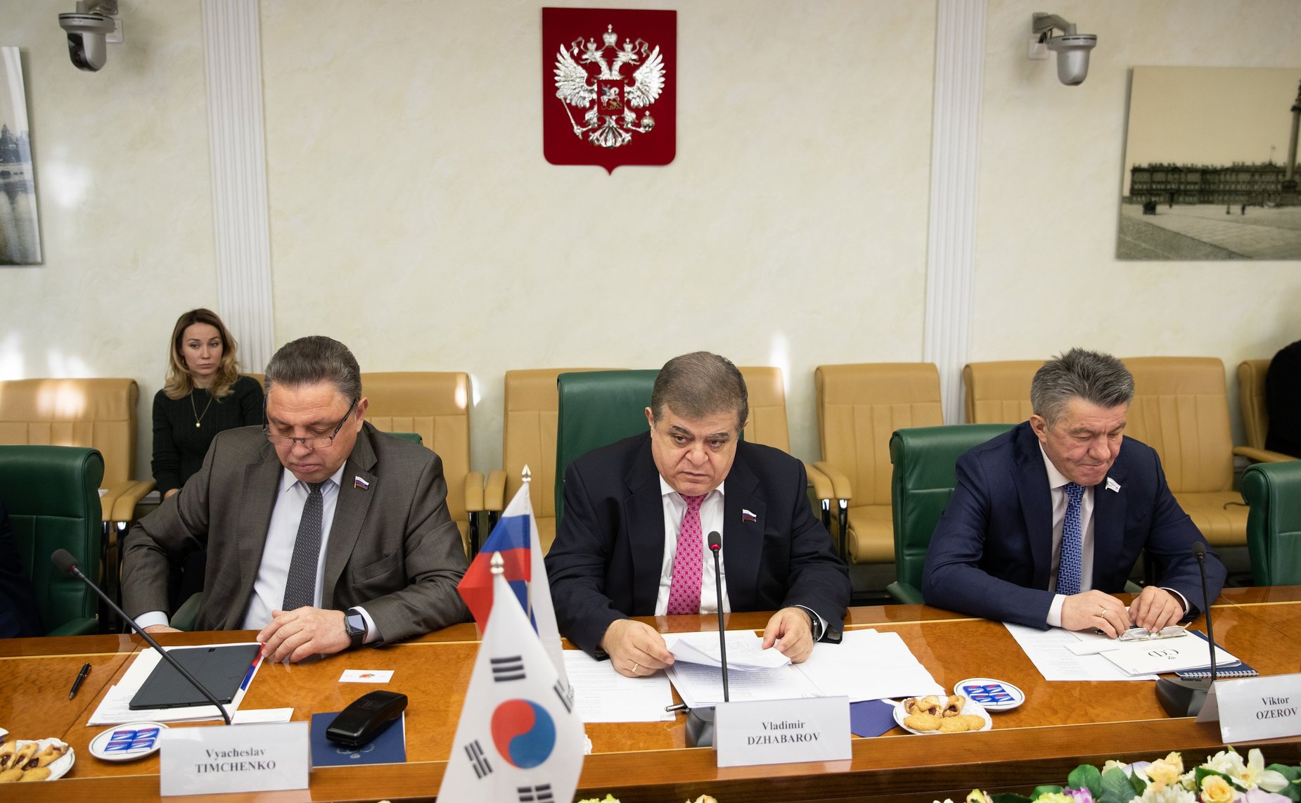 Вячеслав Тимченко, Владимир Джабаров и Виктор Озеров