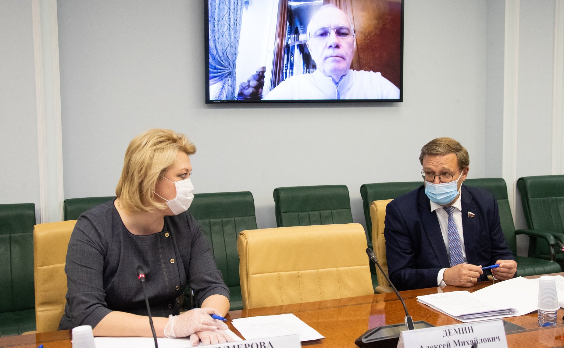 Рабочее совещание по вопросам развития сотрудничества России и Таджикистана