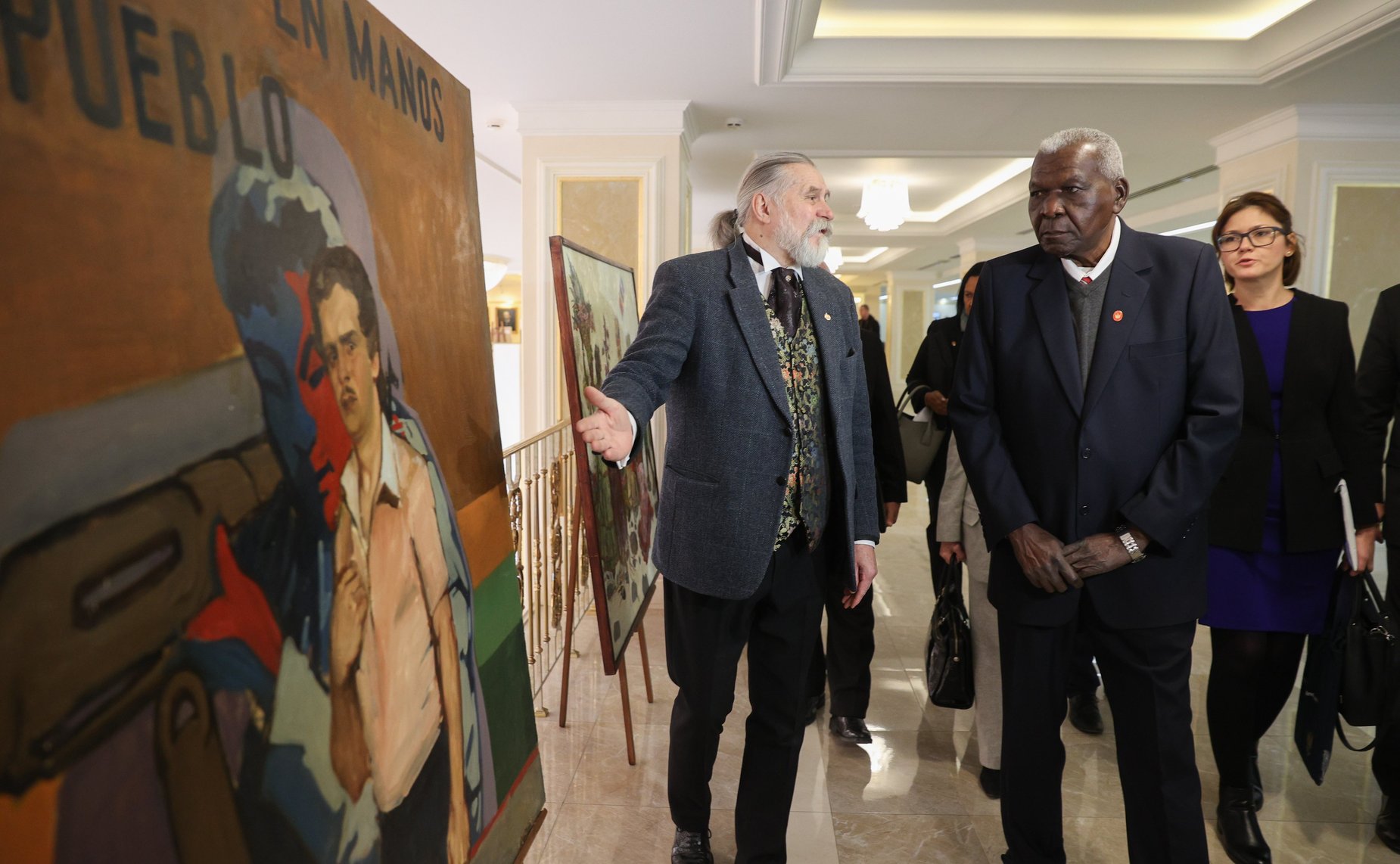 Открытие в Совете Федерации выставки «О, Гавана» Транзит»