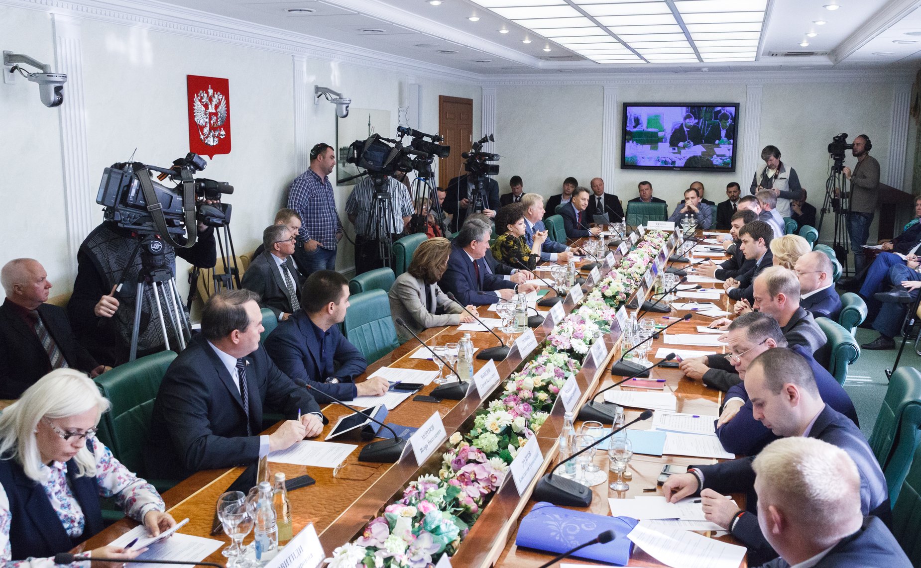 Заседание Комитета общественной поддержки жителей Юго-Востока Украины