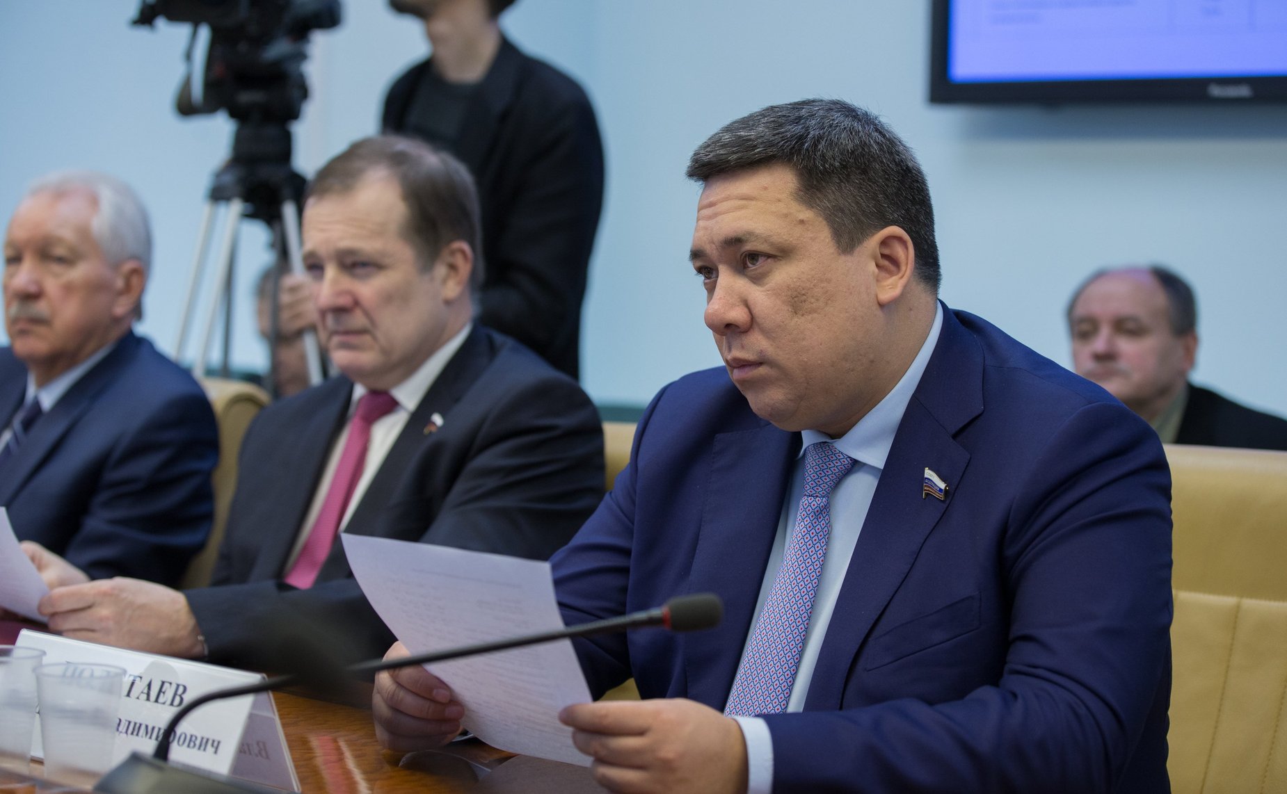 Полетаев. Заседание Временной комиссии СФ по мониторингу экономического развития