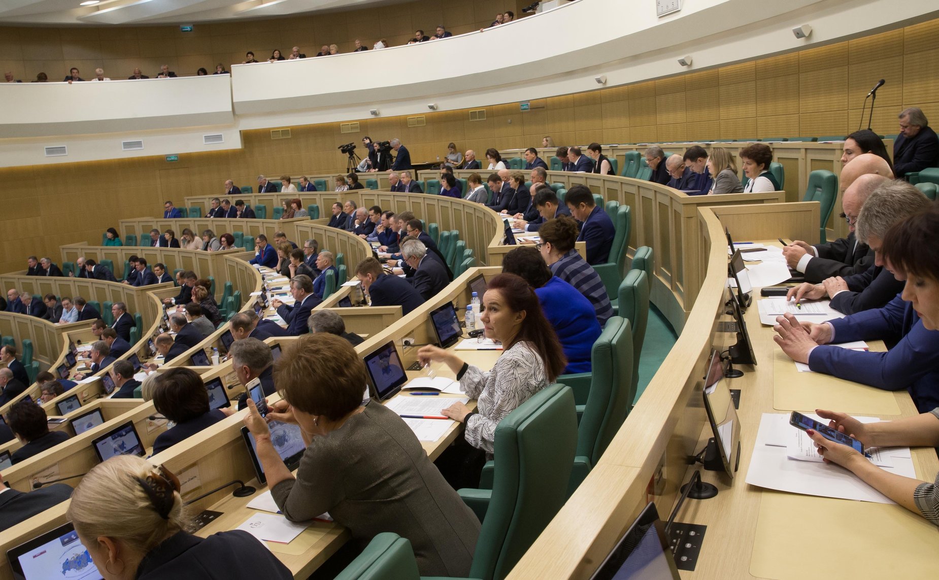 Встреча сенаторов с делегатами съезда Национальной ассоциации развития местного самоуправления