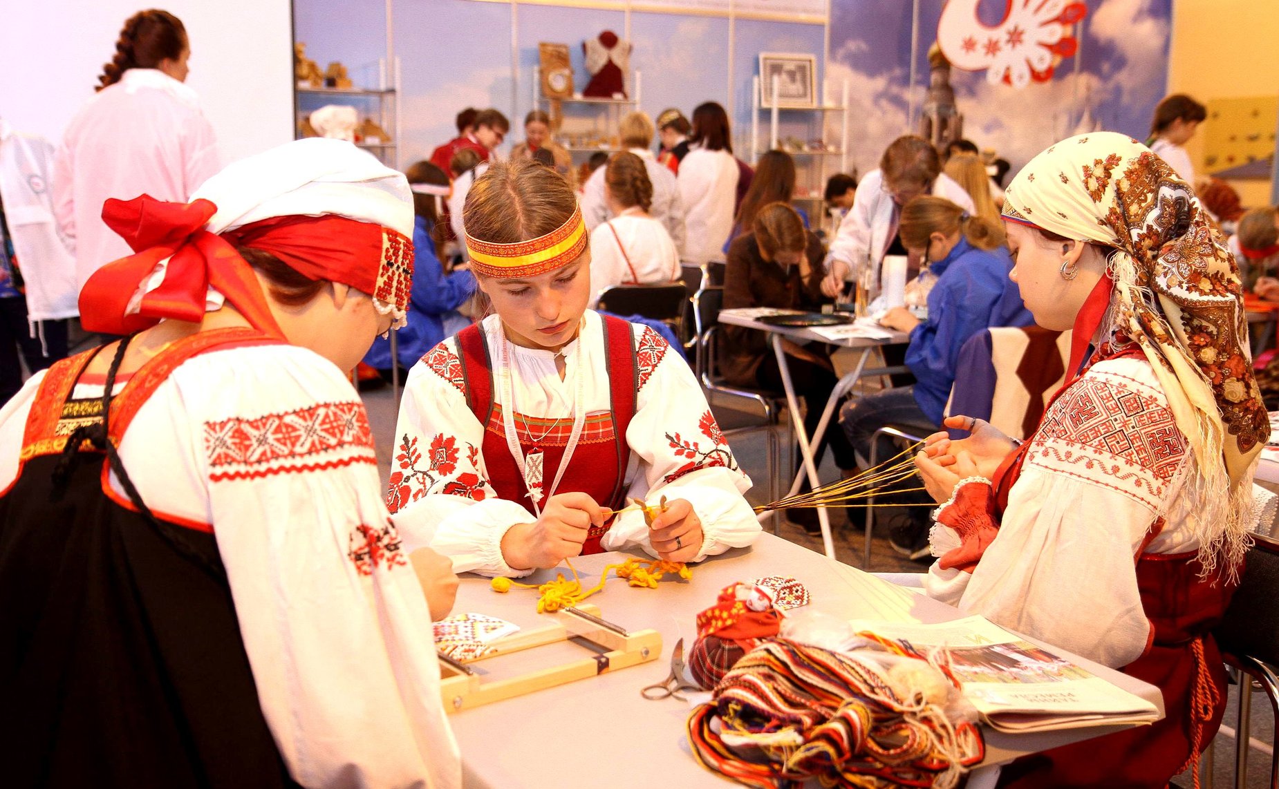 Мастер-классы конкурсантов и опытных ремесленников