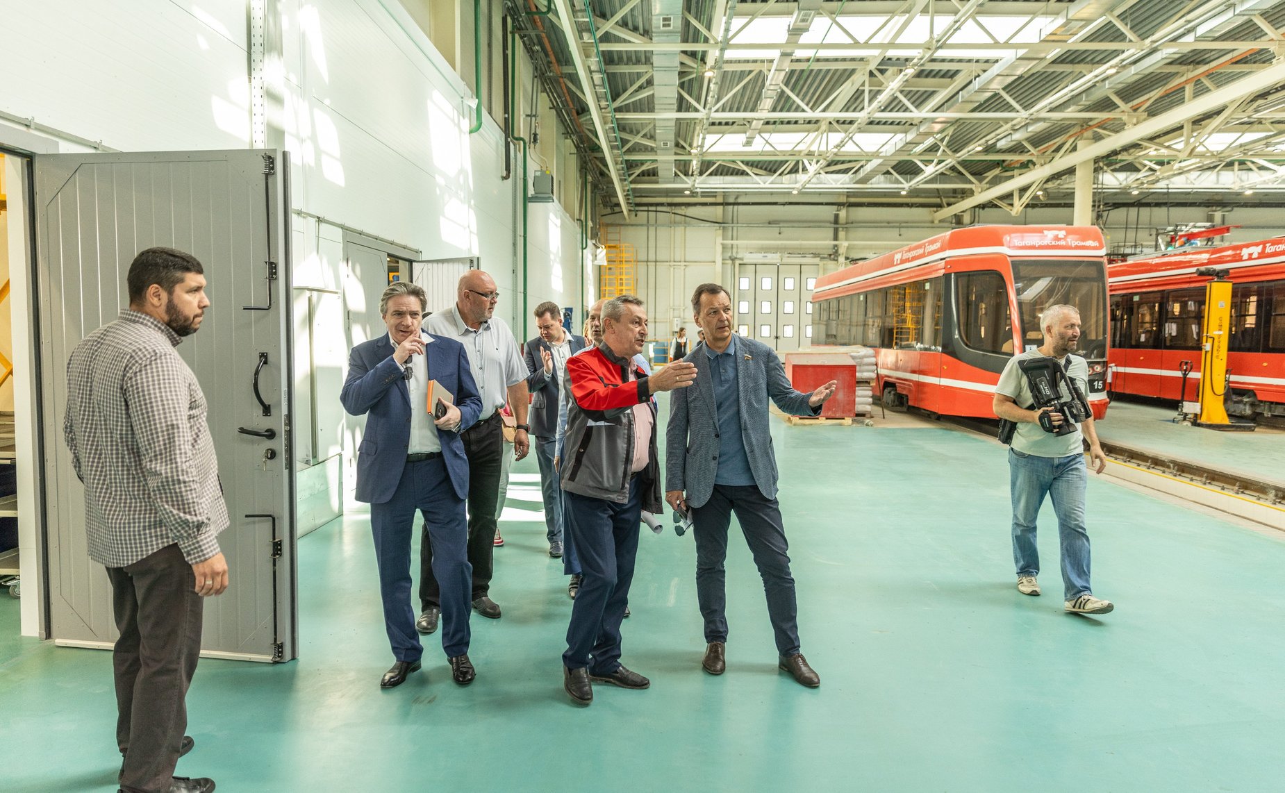 Первый заместитель Председателя СФ Андрей Яцкин в рамках рабочей поездки в Ростовскую область осмотрел объекты социальной и транспортной инфраструктуры, включенные в программу комплексного развития г. Таганрога