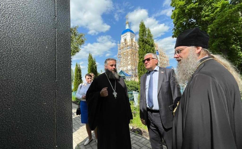 Михаил Белоусов встретился с представителями Тамбовской митрополии Русской Православной Церкви в здании Тамбовской духовной семинарии