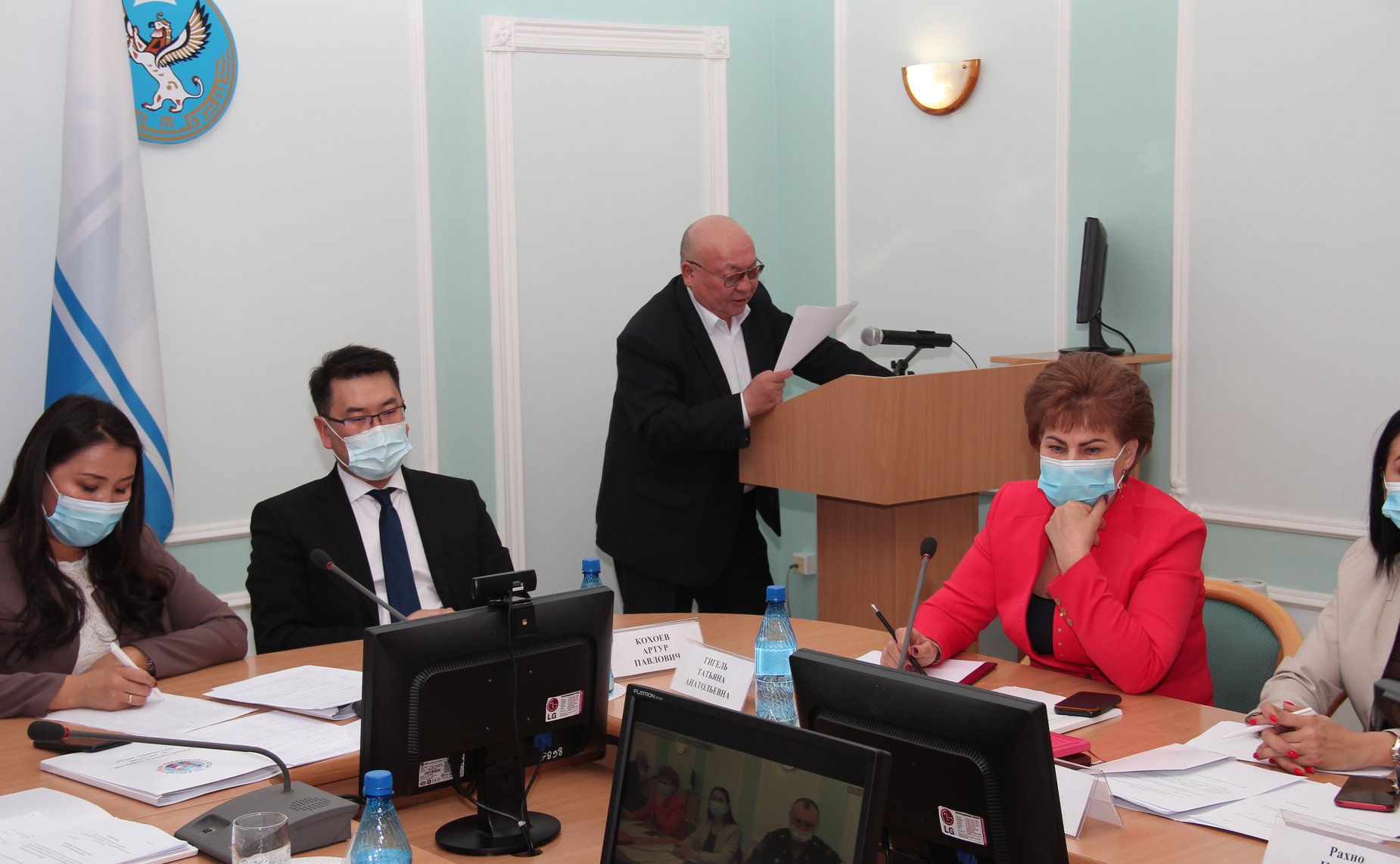 Татьяна Гигель в ходе поездки в регион приняла участие в работе общего собрания Молодежного парламента при Государственном Собрании – Эл Курултай Республики Алтай