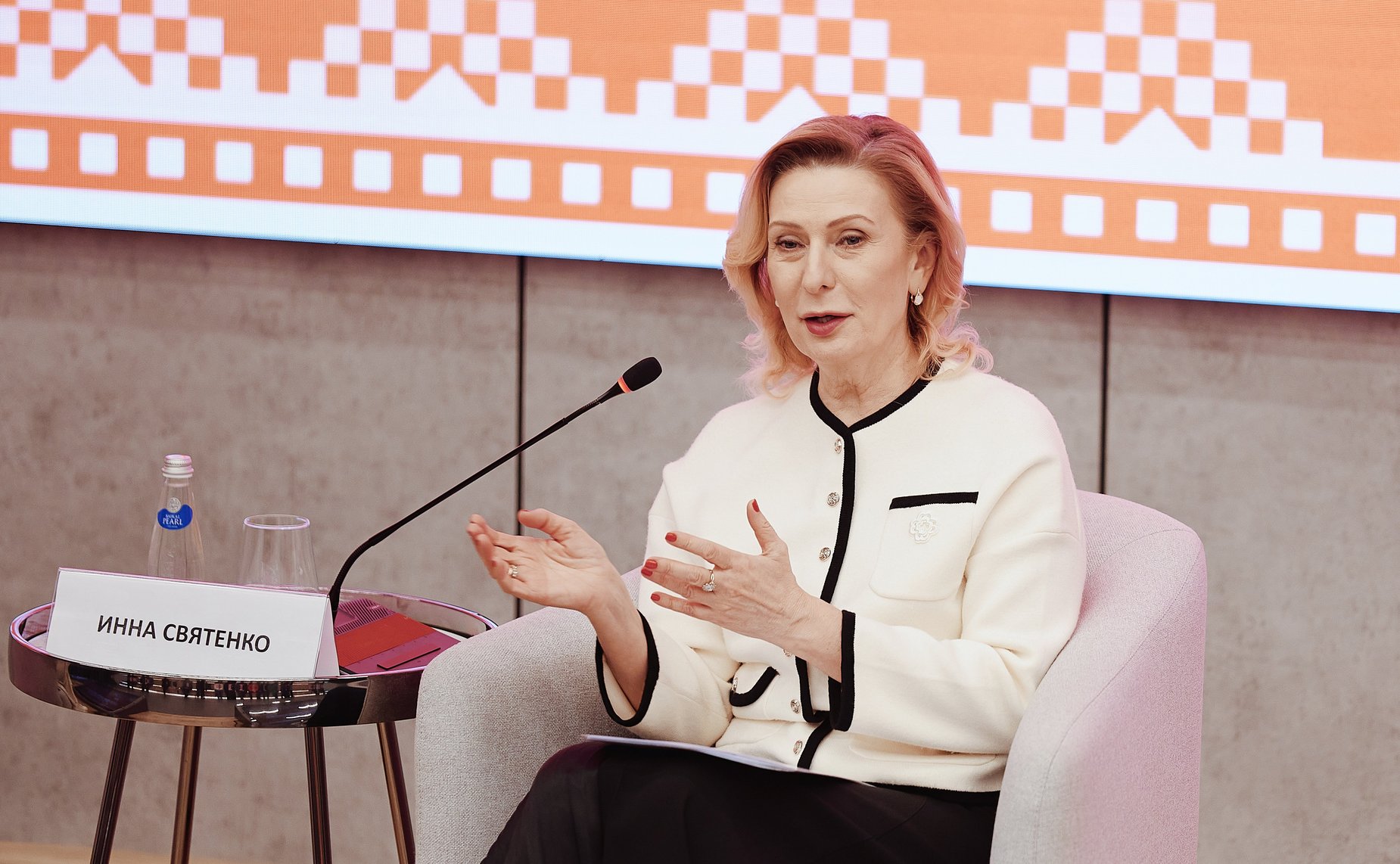 Заместитель Председателя Совета Федерации Инна Святенко