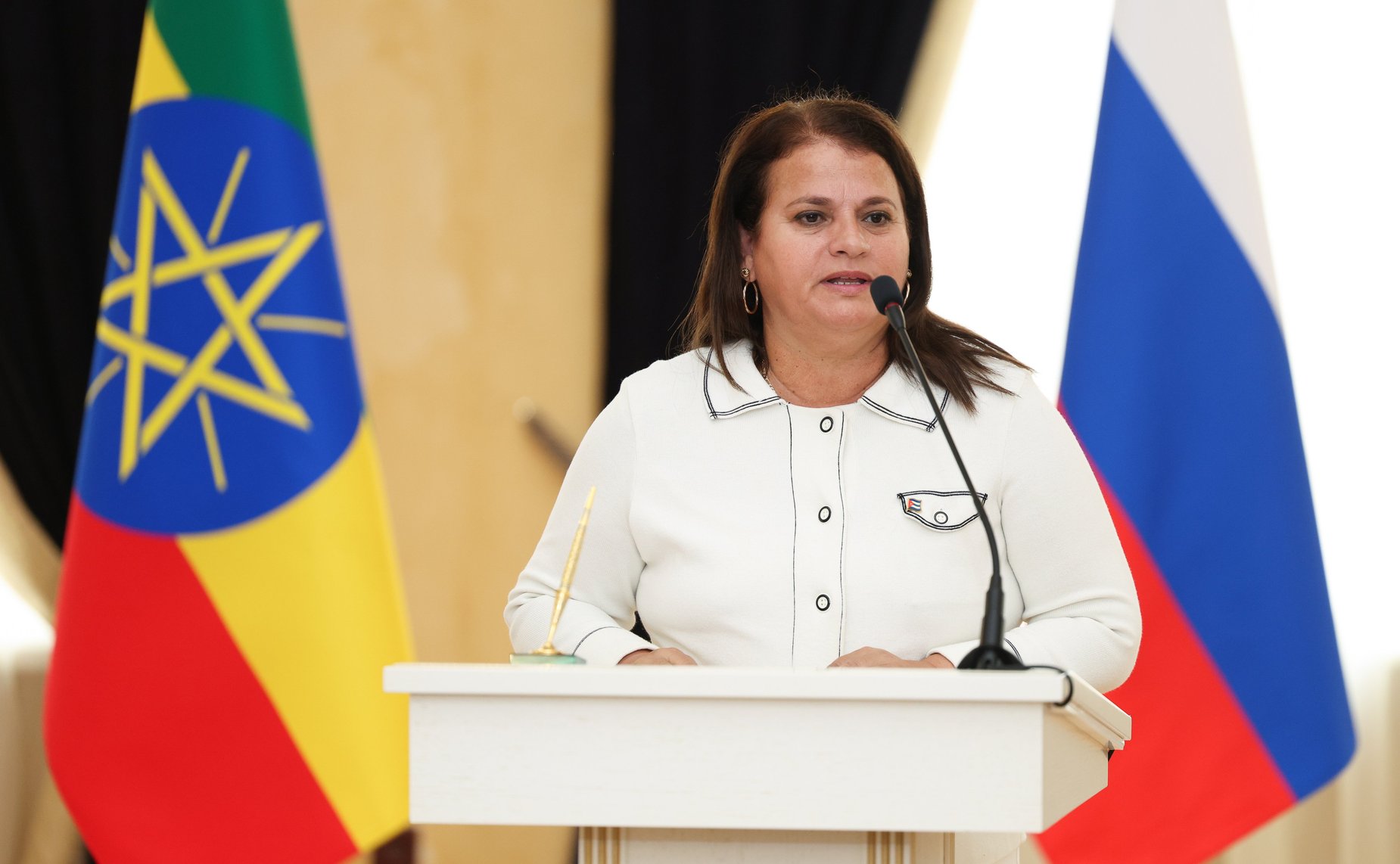 Церемония визирования заявления участников Парламентского движения столиц стран БРИКС