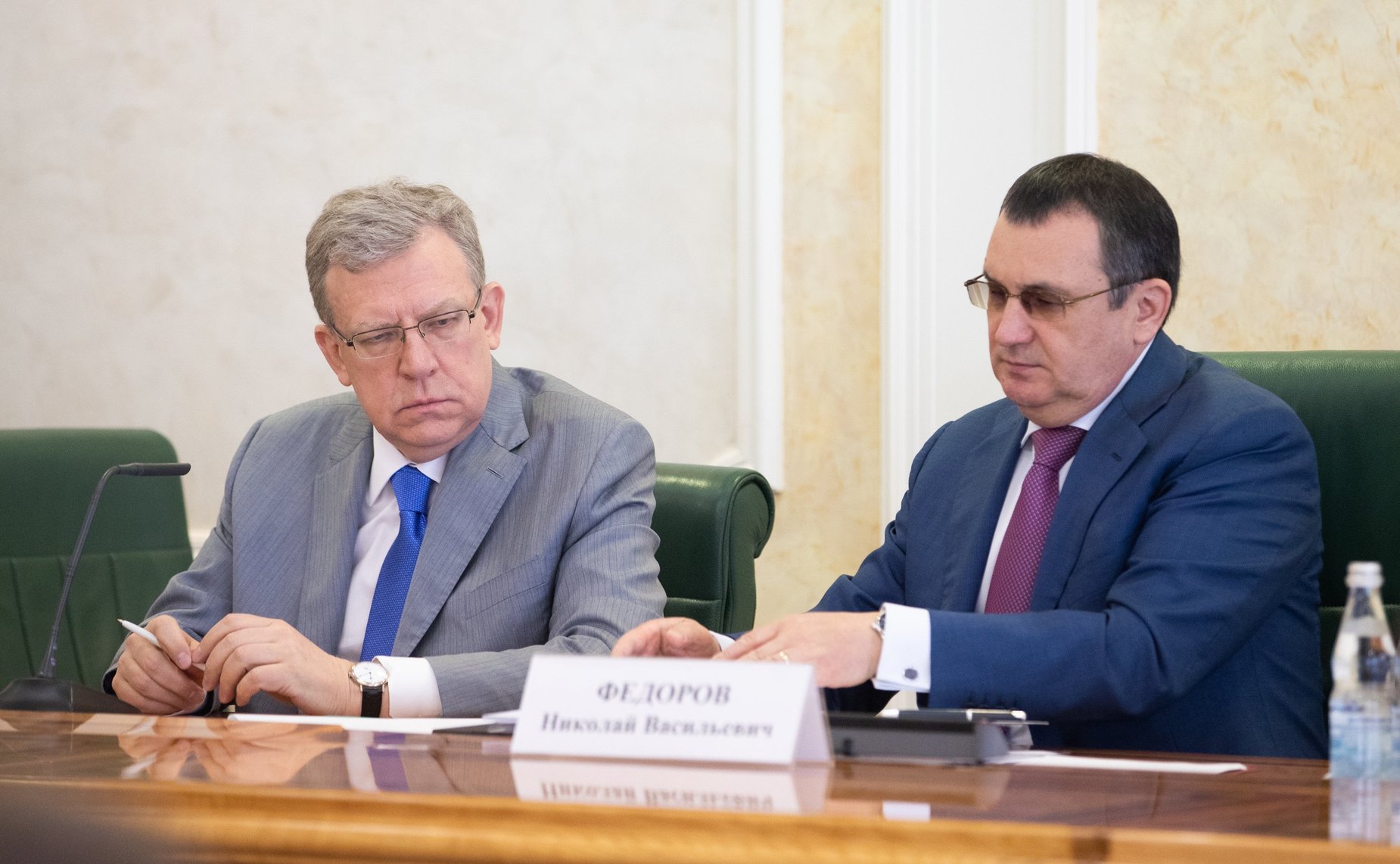 А. Кудрин и Н. Федоров