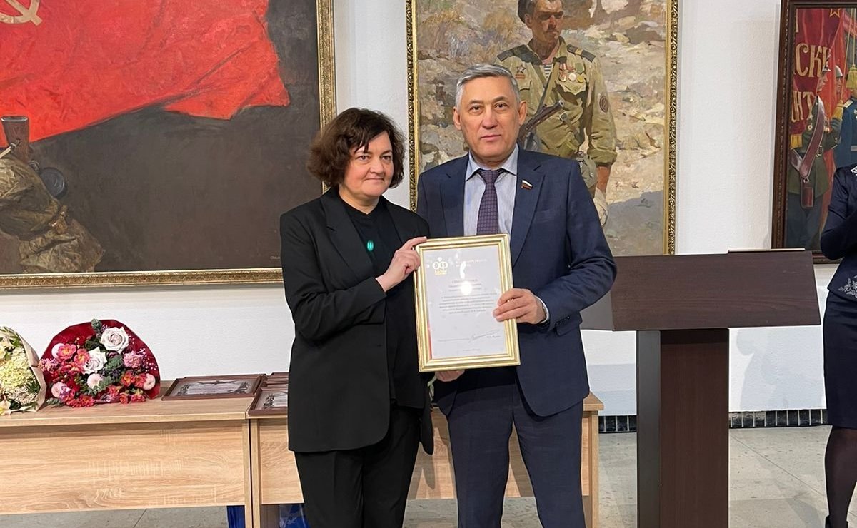 Юрий Валяев принял участие в торжественном мероприятии по случаю 90-летнего юбилея со Дня основания Студии военных художников имени М.Б. Грекова