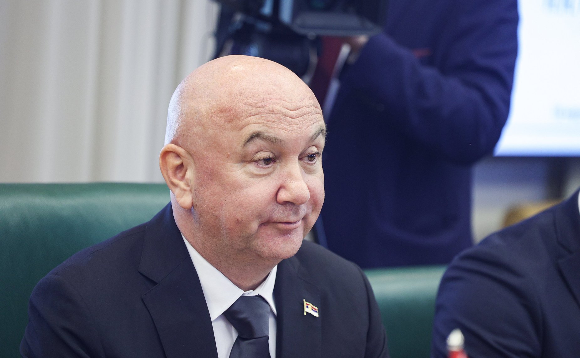 Заместитель Председателя СФ Константин Косачев провел встречу с группой международных наблюдателей на выборах Президента Российской Федерации из Республики Сербия во главе с председателем Сербской народной партии Ненадом Поповичем