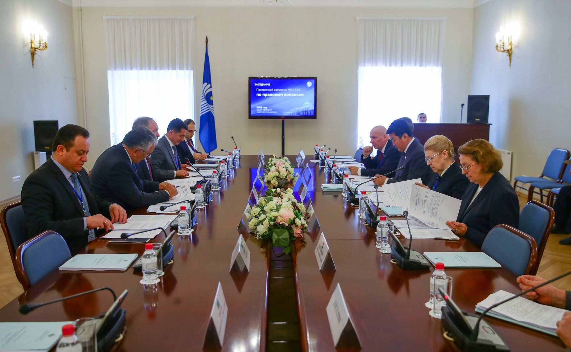 Заседание постоянной комиссии МПА СНГ по правовым вопросам