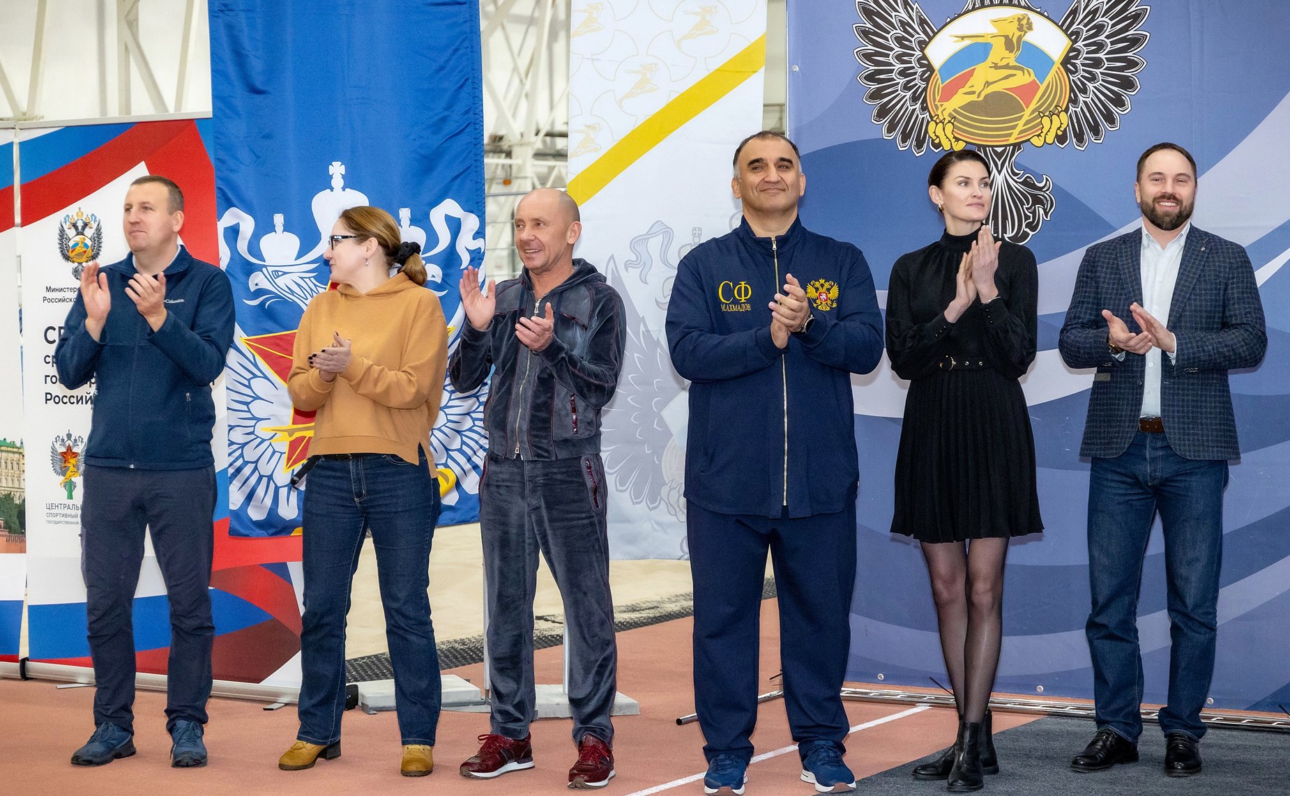 Мохмад Ахмадов принял участие в церемонии открытия соревнований по легкой атлетике XV Спартакиады среди федеральных органов государственной власти Российской Федерации